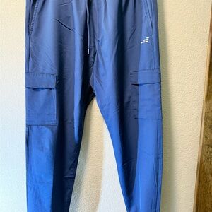 BCG Men's Navy Cargo Jogger Pants